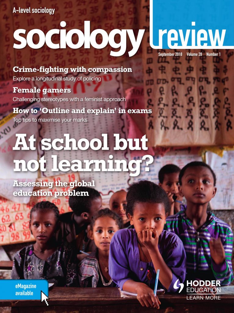 Sociology Review 2018-09-01 - Hodder Education Magazines