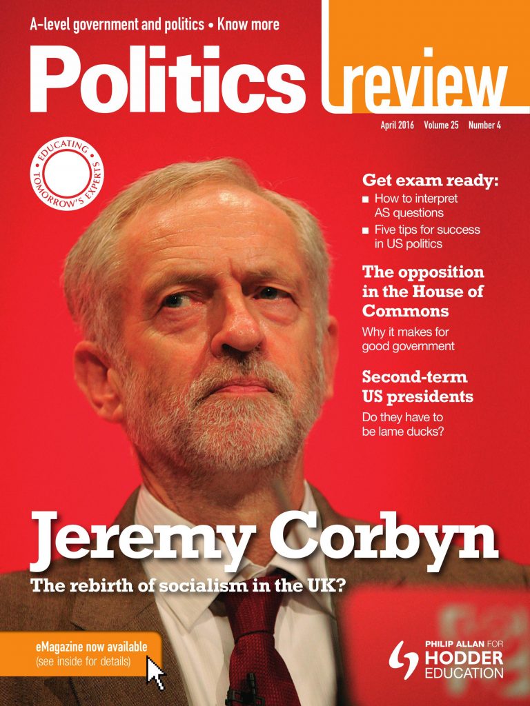 Politics Review 2016-04-01 - Hodder Education Magazines